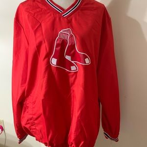NWT Boston Red Sox Unisex Pull Over Shirt Size L
